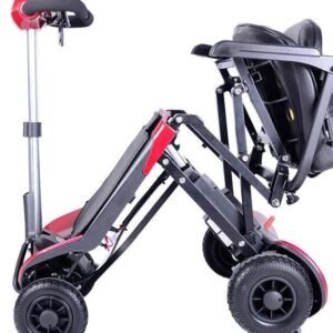 Drive Autofold Elite Auto Folding Mobility Scooter - Red