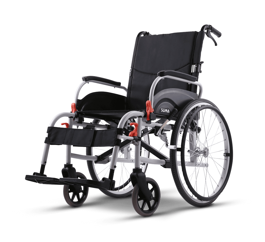 Karma Agile Lightweight Wheelchair – Self‑Propel or Transit - 20", Self Propel