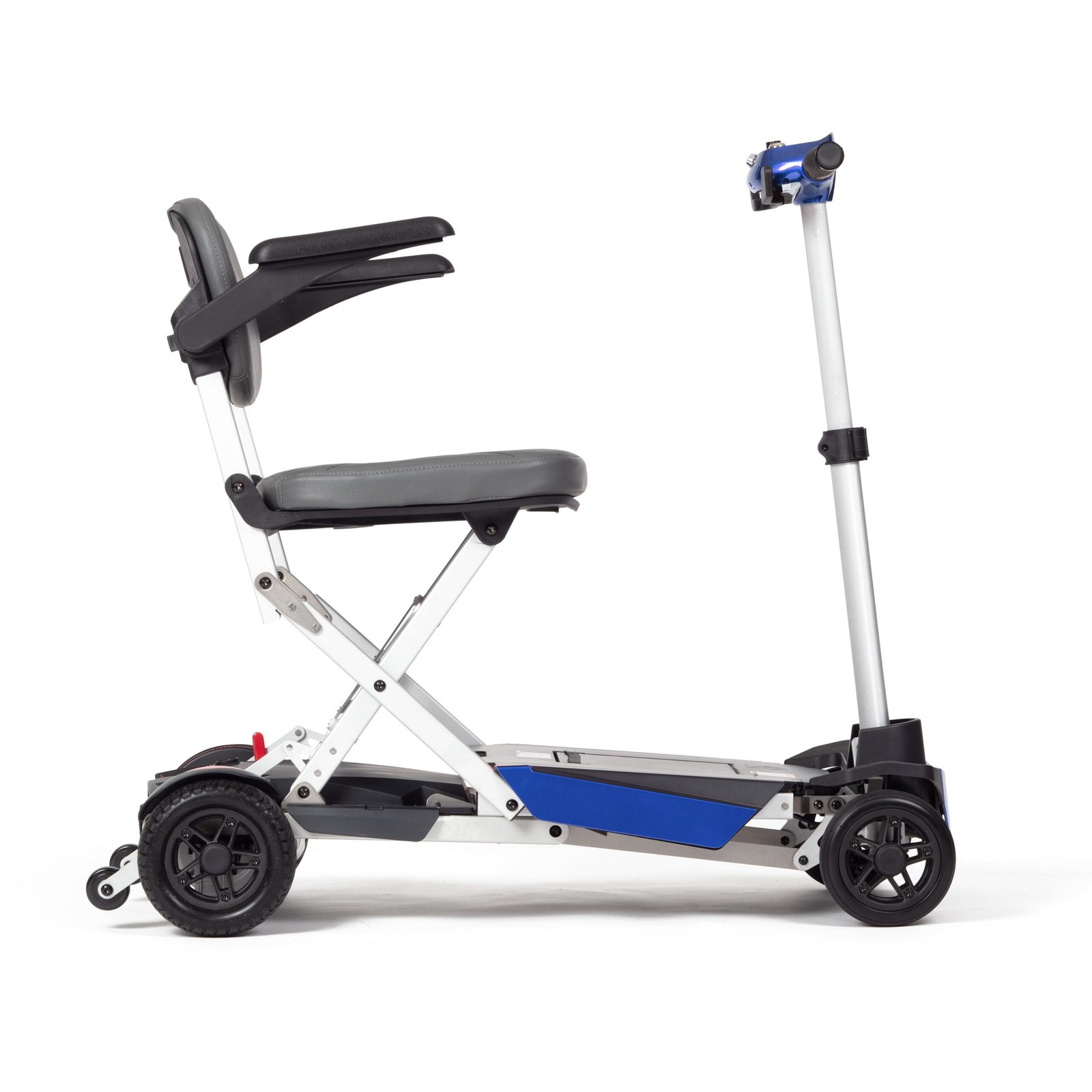 Manual Fold+ Scooter Blue