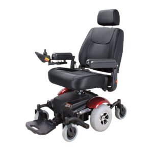 Merits Vision Sport Powerchair - 16 x 16 / Red