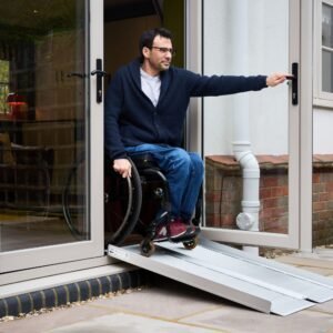 Metro Folding Aluminium Portable Ramp