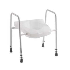 Drive Medical Height Adjustable Raised Toilet Seat & Frame